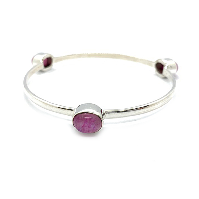 Amethyst bangle bracelet deals