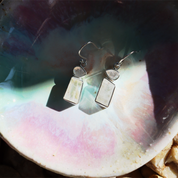 moonstone sterling silver gemstone earrings
