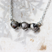 turquoise sterling silver gemstone necklace