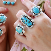 Kingman Arizona Turquoise Gemstone Ring