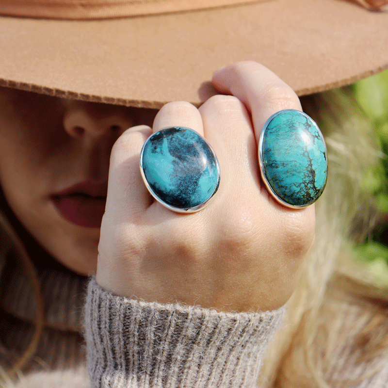 Gypsy style hot sale rings