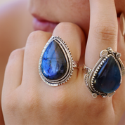 big labradorite sterling silver gemstone ring