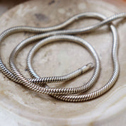 thick sterling silver chain