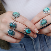 Sol Turquoise Boho Style Ring
