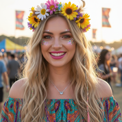 blue topaz handmade sterling silver gemstone necklace