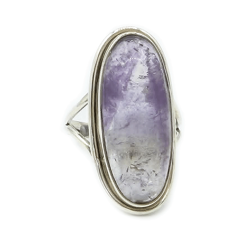 ametrine oval sterling silver gemstone ring