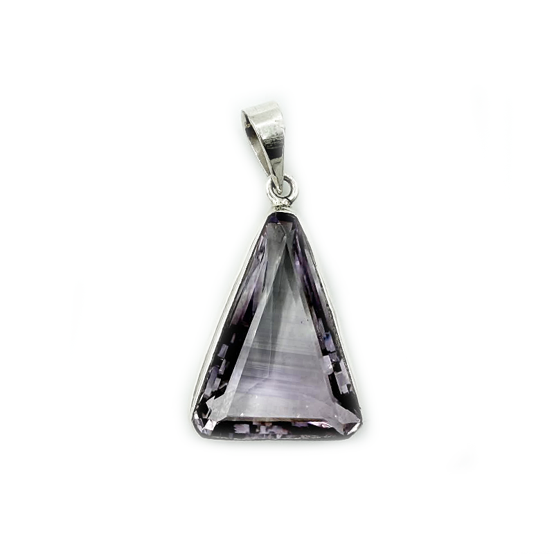amethyst sterling silver gemstone pendant