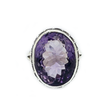 Khu Amethyst Gemstone Boho Ring