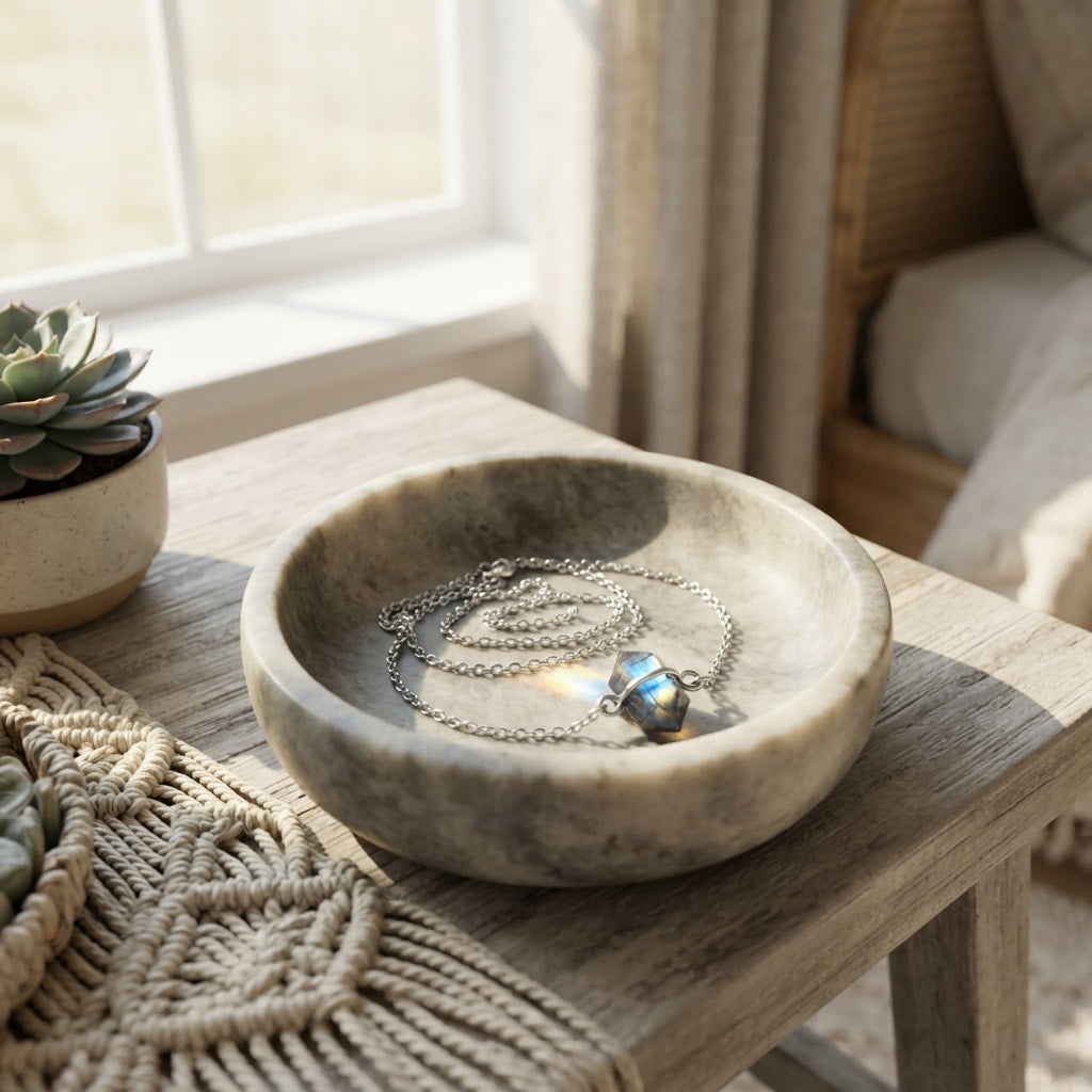 Mini Labradorite Choker Necklace
