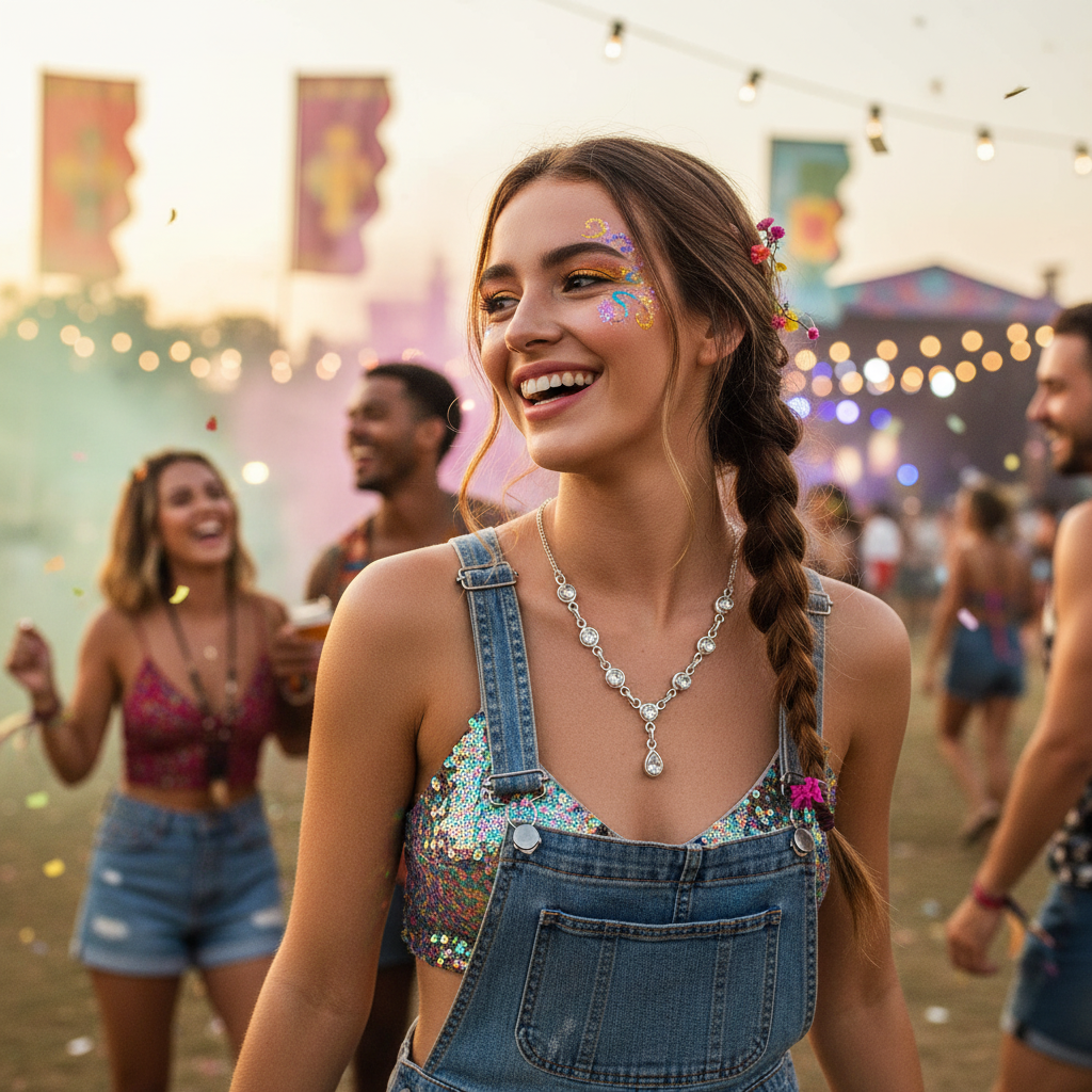 clear quartz sterling silver gemstone necklace