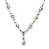 Clear Quartz Classic Boho Necklace