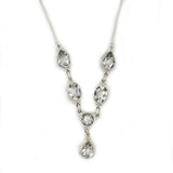 Boho Clear Quartz Gemstone Necklace