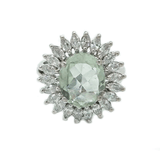 Radiant Green Amethyst CZ Boho‑Lux Set