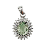 Radiant Green Amethyst CZ Boho‑Lux Set