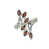 Pahrma Garnet Boho Style Ring