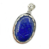 Lapis Lazuli Oval Statement Pendant
