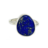 Rai Lapis Lazuli Gemstone Ring