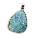 Larimar Beautiful Gemstone Silver Pendant