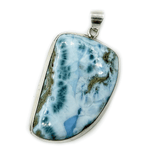 Larimar Unique Sterling Silver Pendant