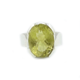 Rey Lemon Quartz Sterling Silver Ring