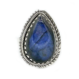 Kanti Labradorite Handmade Unique Ring