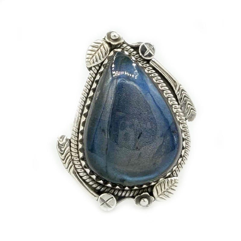 big labradorite sterling silver gemstone ring