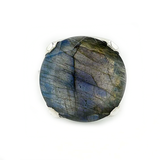 Char Labradorite Round Ring