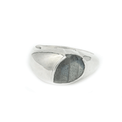 labradorite sterling silver gemstone ring