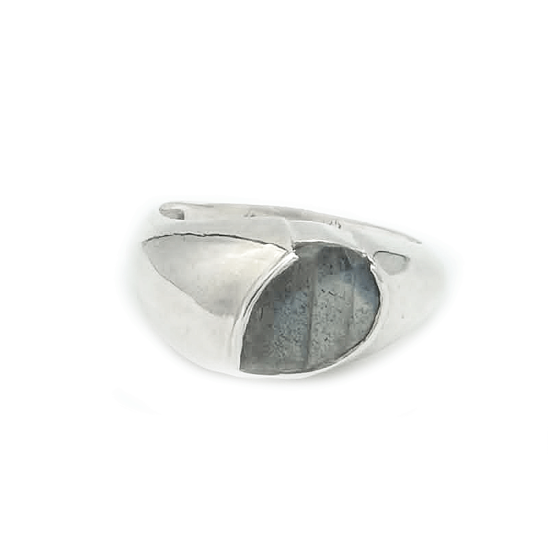 labradorite sterling silver gemstone ring