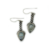 Moonstone Boho Drop Earrings