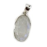 Maan Moonstone Oval Boho Pendant