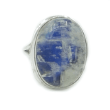 Chaand Moonstone Boho Silver Ring