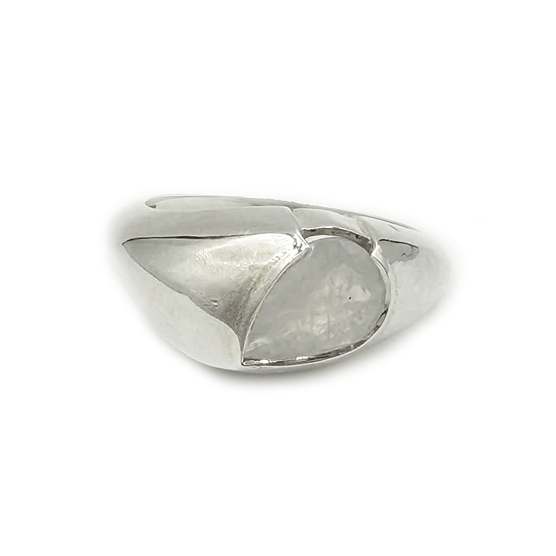 moonstone sterling silver gemstone ring
