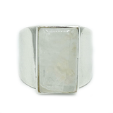 Chaand Moonstone Classic Set Ring
