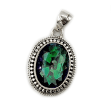 Larona Mystic Topaz Silver Pendant