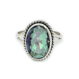 Harini Mystic Topaz Gemstone Ring