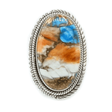 One-Off Oyster Turquoise Boho Ring