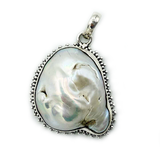 Biwa Pearl Boho Pendant