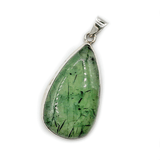 Prehnite Teardrop Large Gemstone Pendant