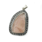 Alora Rose Quartz Boho Pendant