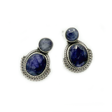 Juno Sapphire Bohemian Style Earrings