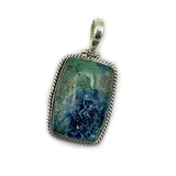 Clancy Shattuckite Rectangle Bohemian Pendant