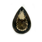 Teardrop Chunky Smoky Quartz Ring