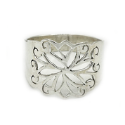 filigree sterling silver ring
