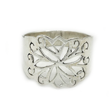 Silver Filigree Bohemian Silver Ring