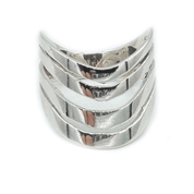 plain sterling silver ring
