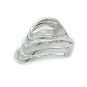 plain sterling silver ring