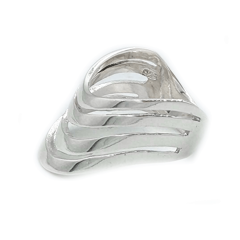 plain sterling silver ring