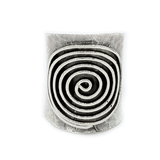 Swirl Sterling Silver Ring
