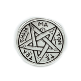 Pentagram Sterling Silver Ring